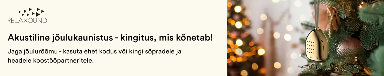 Relaxound Jingle Bells akustilised jõulukaunistused
