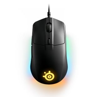 SteelSeries Hiir Rival 3 juhtmega, must