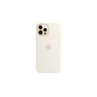 Apple iPhone 12/12 Pro silikoonümbris MagSafe, valge