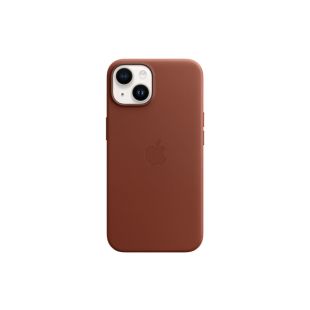 Apple iPhone 14 nahast MagSafe ümbris, pruun