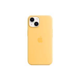 Apple iPhone 14 Plus silikoonümbris MagSafe, kollane