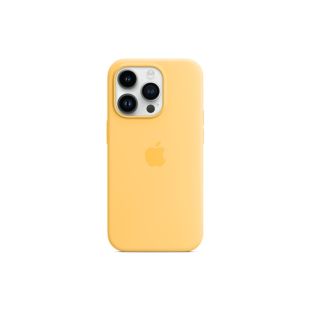 Apple iPhone 14 Pro Max silikoonümbris MagSafe, kollane