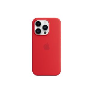 Apple iPhone 14 Pro Max silikoonümbris MagSafe, punane