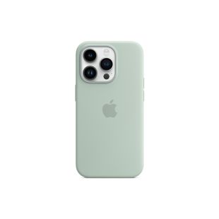 Apple iPhone 14 Pro silikoonümbris MagSafe, heleroheline