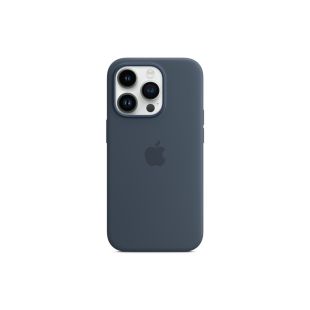 Apple iPhone 14 Pro silikoonümbris MagSafe, tumesinine