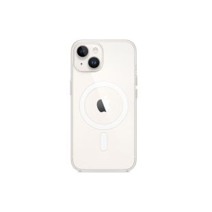 Apple iPhone 14 silikoonümbris MagSafe, läbipaistev