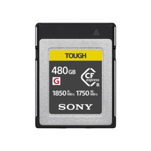 Sony CFexpress tüüp-B mälukaart 480GB TOUGH, lugemiskiirus 1850 MB/s