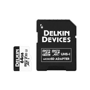 Delkin Advantage microSD mälukaart 64GB, 100MB/s / 75MB/s