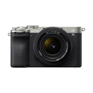 Полнокадровая гибридная камера Sony a7CM2, комплект 28-60 мм, серебристый/черный