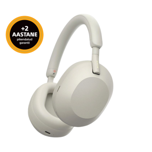 Sony m&uuml;rasummutavad bluetooth Hi-Res k&otilde;rvaklapid WH-1000XM5, h&otilde;bedane