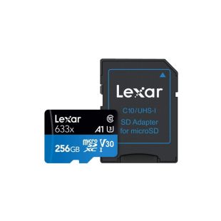 Lexar microSD mälukaart 256GB, 100 MB/s / 45 MB/s