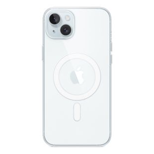 Apple iPhone 15 Plus läbipaistev ümbris MagSafe´ga