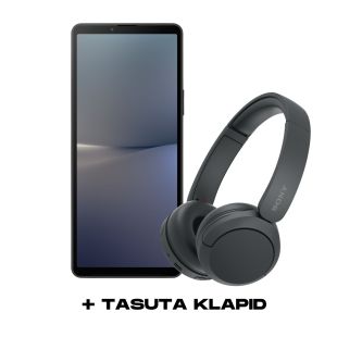 Sony Xperia 10 V must + WH-CH520 kõrvaklapid