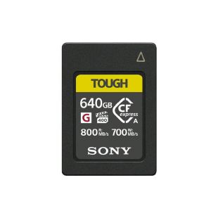 Sony CFexpress tüüp-A mälukaart 640GB TOUGH, lugemiskiirus 800 MB/s