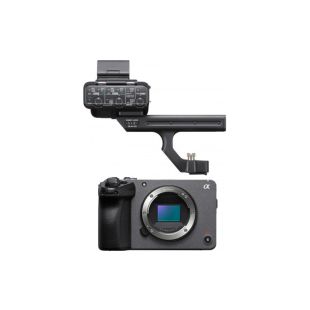 Sony Cinema Line kaamera ILME-FX30 kere, must + XLR-H1 käepide