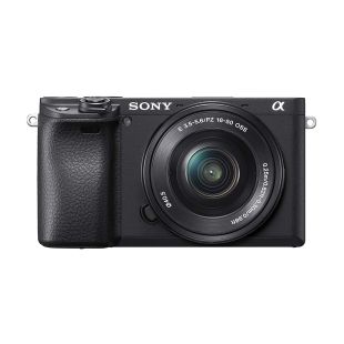 Гибридная камера Sony a6400, комплект 16-50 мм, черный