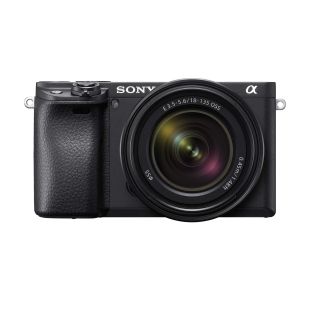 Sony hübriidkaamera a6400, 18-135 mm kit, must
