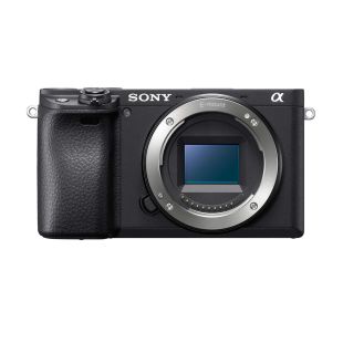 Sony hübriidkaamera a6400 kere, must