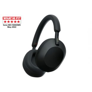 Sony mürasummutavad bluetooth Hi-Res kõrvaklapid WH-1000XM5, must