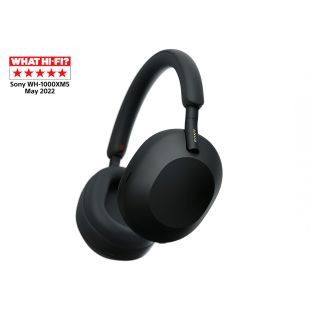 Шумоподавляющие  bluetooth-наушники Sony Hi-Res WH-1000XM5, чёрные