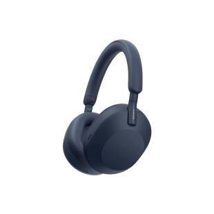 Шумоподавляющие  bluetooth-наушники Sony Hi-Res WH-1000XM5, синие
