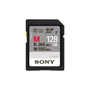 Sony SDXC mälukaart 128 GB, lugemiskiirus 277 MB/s