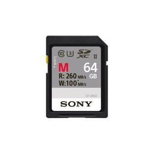 Sony SDXC карта памяти 64GB, скорость чтения 260 MB/s