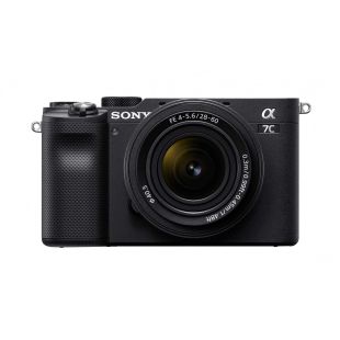 Sony täiskaader hübriidkaamera a7c, 28-60 mm kit, must