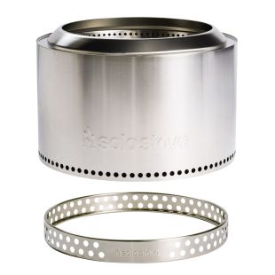 Solo Stove suitsuvaba lõkkease YUKON 2.0, hõbedane
