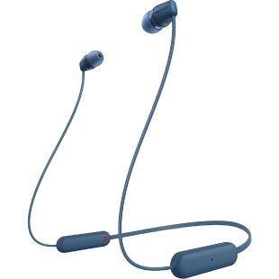 Sony bluetooth nööpkõrvaklapid WI-C100, sinine