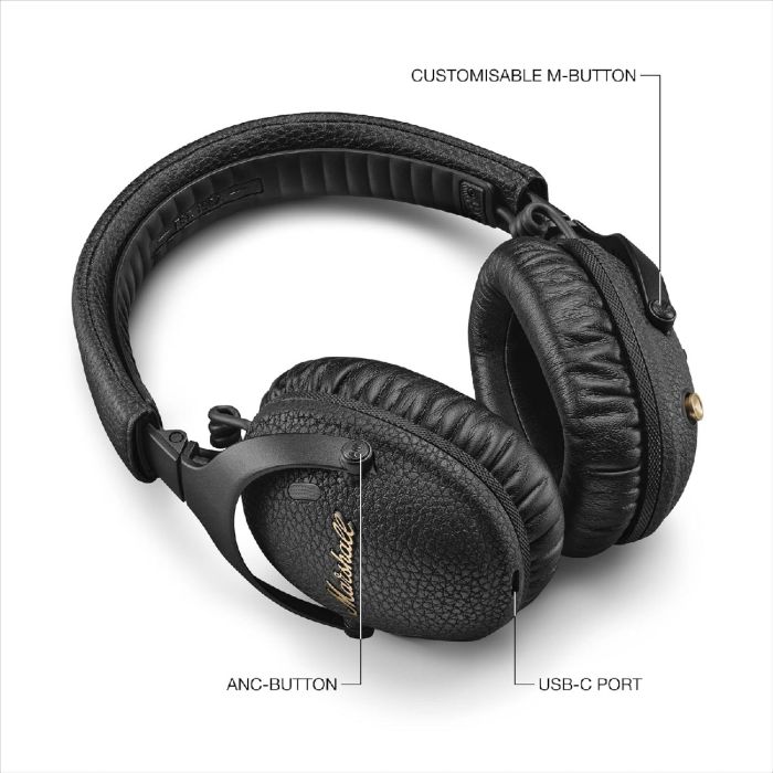 Marshall Monitor III ANC шумоподавляющие беспроводные Bluetooth