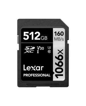 Lexar mälukaart SDXC Pro 1066x U3 UHS-I R160/W120 (V30) 512GB