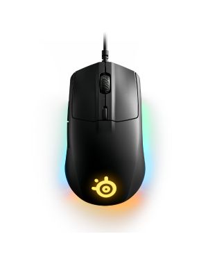 SteelSeries Hiir Rival 3 juhtmega, must