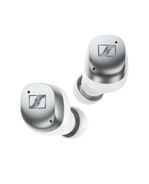 Sennheiser mürasummutavad juhtmevabad bluetooth kõrvaklapid Momentum True Wireless 4, Valge/Hõbe          