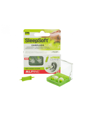 Alpine korduvkasutatavad kõrvatropid magamiseks SleepSoft