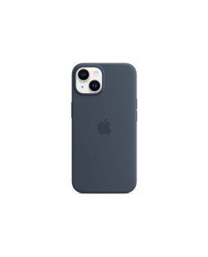 Силиконовый чехол MagSafe для Apple iPhone 14 Plus, темно-синий