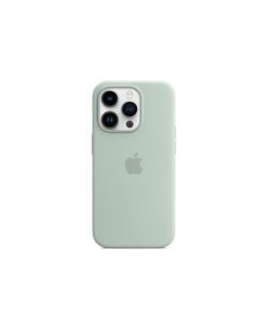 Силиконовый чехол MagSafe для Apple iPhone 14 Pro Max, светло-зеленый