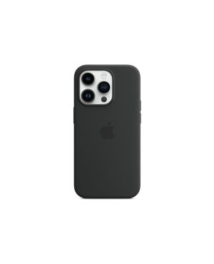 Силиконовый чехол MagSafe для Apple iPhone 14 Pro Max, черный