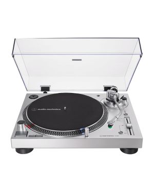 Audio-Technica vinüülplaadimängija AT-LP120X-USB, hõbedane