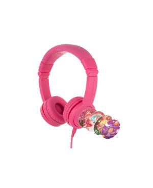BuddyPhones laste kõrvaklapid Explore+, roosa