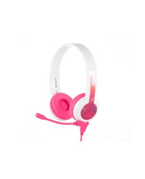 BuddyPhones laste kõrvaklapid Studybuddy, roosa