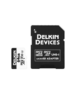 Delkin Advantage microSD mälukaart 64GB, 100MB/s / 75MB/s