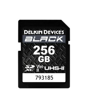 Delkin SD BLACK Rugged UHS-II (V90) R300/W250 256GB