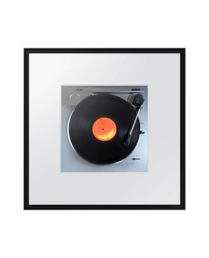 Samsung juhtmevaba kõlar Music Frame HW-LS60D, must eestvaates ilma jalata