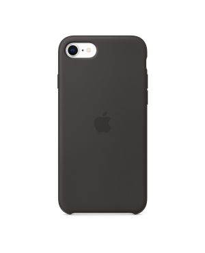 Apple iPhone SE 2020 silikoonümbris, must