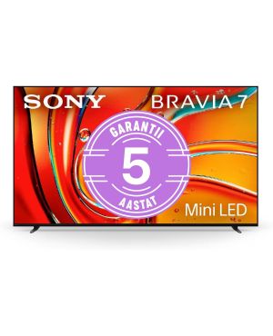 Sony 65" Bravia 7 4K HDR Mini LED teler, Google TV + 5-aastane garantii