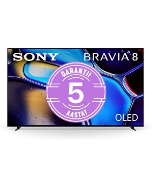Sony 77" Bravia 8 4K HDR OLED teler, Google TV + 5-aastane garantii