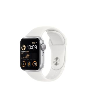 Nutikell Apple Watch SE 2022 GPS 40mm, hõbedane/valge