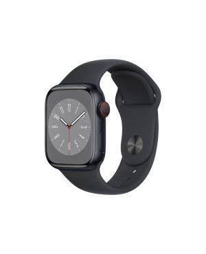 Nutikell Apple Watch Series 8 Alumiinium GPS + LTE 45mm, must