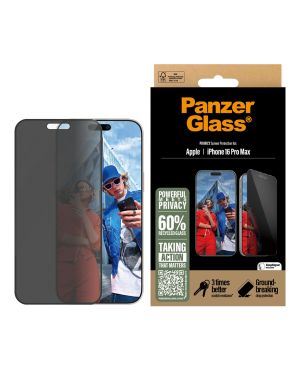 Apple iPhone 16 Pro Max ekraani kaitseklaas privaatsusfiltriga PanzerGlass